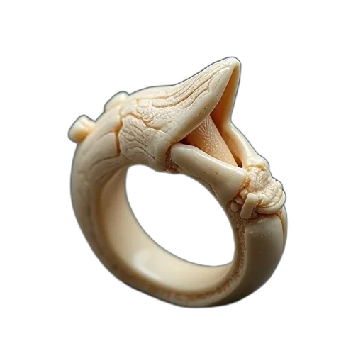 jewelry, dragon, crown, food, 3d render, fish, bone, ring transparent PNG cut-out