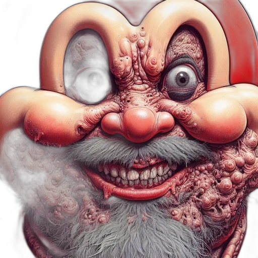 creature, mask, face, concept art, photorealistic, 3d render, comic book art, unsettling transparent PNG cut-out