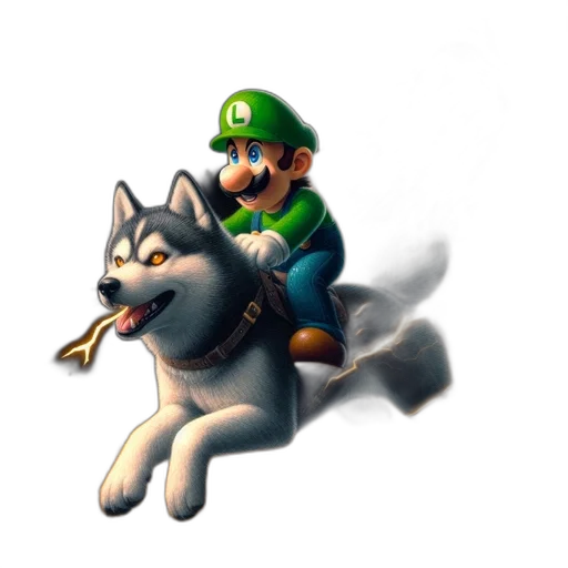 animal, weapon, staff, creature, concept art, pixel art, 3d render, fantasy art transparent PNG cut-out