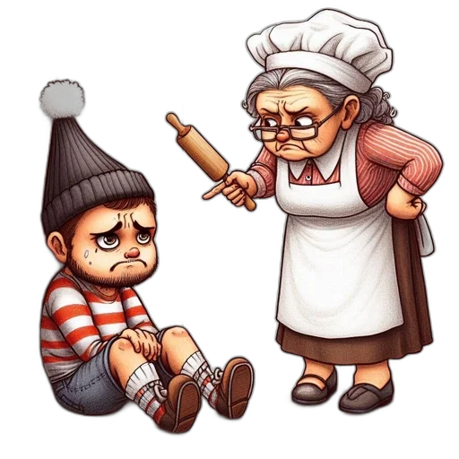 hat, staff, concept art, pixel art, cartoon, fantasy art, fire, two transparent PNG cut-out