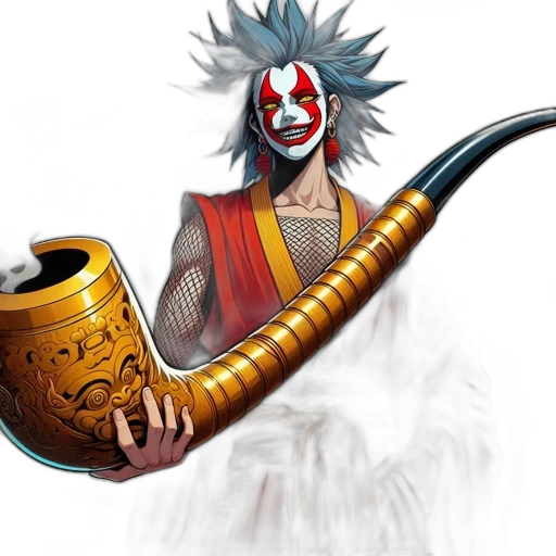 mask, staff, weapon, fantasy art, concept art, photorealistic, comic book art, fire transparent PNG cut-out