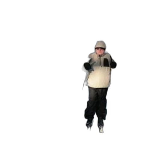 jacket, staff, hat, mask, 3d render, concept art, photorealistic, snow transparent PNG cut-out
