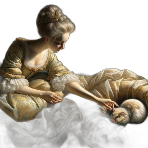 dress, jewelry, creature, dragon, photorealistic, fantasy art, oil painting, concept art transparent PNG cut-out