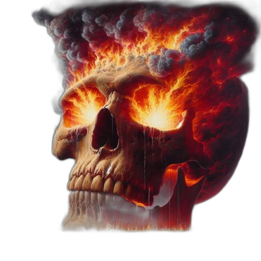 mask, face, jacket, photorealistic, concept art, 3d render, pixel art, fire transparent PNG cut-out