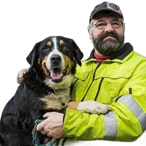 animal, staff, man, bright transparent PNG cut-out