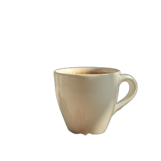 food, weapon, staff, hair, 3d render, photorealistic, coffee, mug transparent PNG cut-out