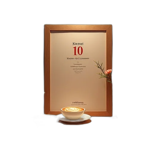 furniture, jewelry, food, 3d render transparent PNG cut-out