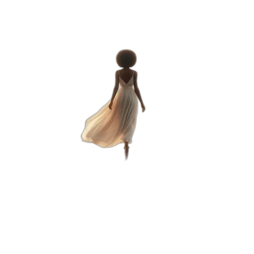dress, jewelry, hair, staff, 3d render, concept art, fantasy art, pixel art transparent PNG cut-out
