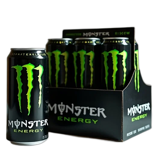 food, creature, 3d render, photorealistic, concept art, can, monster, energy transparent PNG cut-out