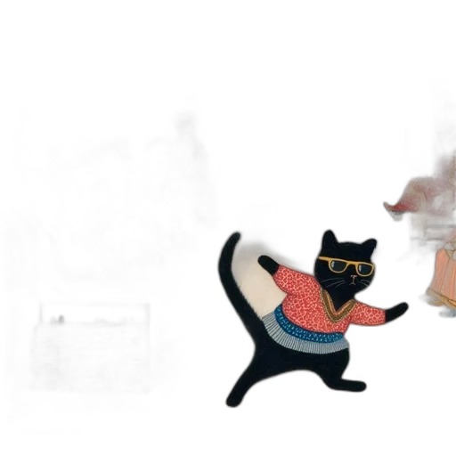 weapon, animal, jacket, concept art, anime, pixel art, cartoon, fire transparent PNG cut-out