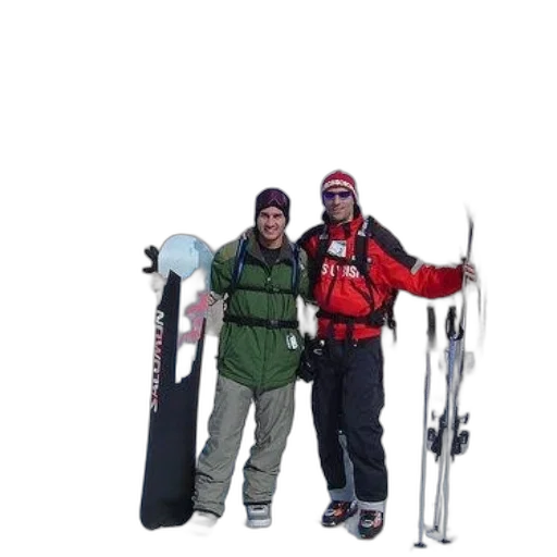 staff, jacket, 3d render, concept art, photorealistic, snow, two, men transparent PNG cut-out
