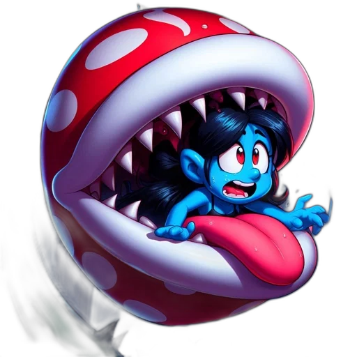 creature, dragon, concept art, 3d render, fantasy art, comic book art, underwater, blue transparent PNG cut-out