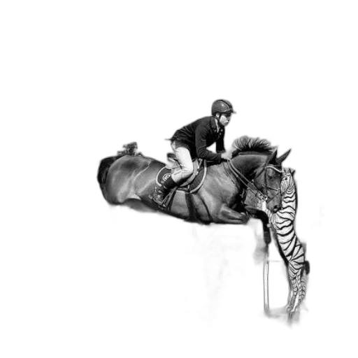 animal, pencil sketch, concept art, photorealistic, fantasy art, black, white, photograph transparent PNG cut-out