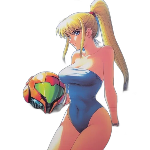 robot, dress, weapon, anime, concept art, vaporwave, pixel art, animated transparent PNG cut-out