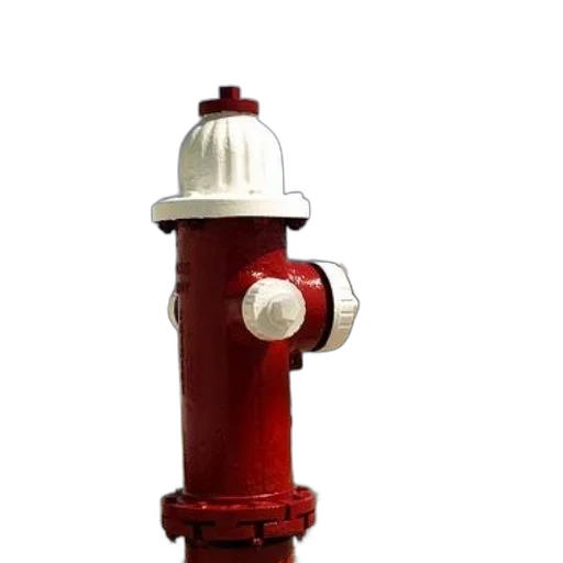 bottle, staff, weapon, 3d render, vibrant, red, fire, hydrant transparent PNG cut-out
