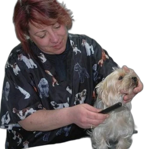 staff, animal, creature, jacket, photorealistic, oil painting, woman, wearing transparent PNG cut-out