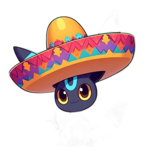 hat, staff, mask, animal, concept art, pixel art, cartoon, 3d render transparent PNG cut-out