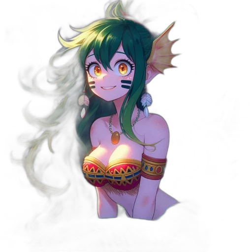 mask, dragon, creature, staff, fantasy art, concept art, pixel art, anime transparent PNG cut-out