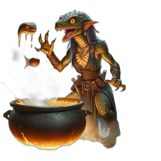 dragon, food, staff, concept art, fantasy art, 3d render, pixel art, fire transparent PNG cut-out