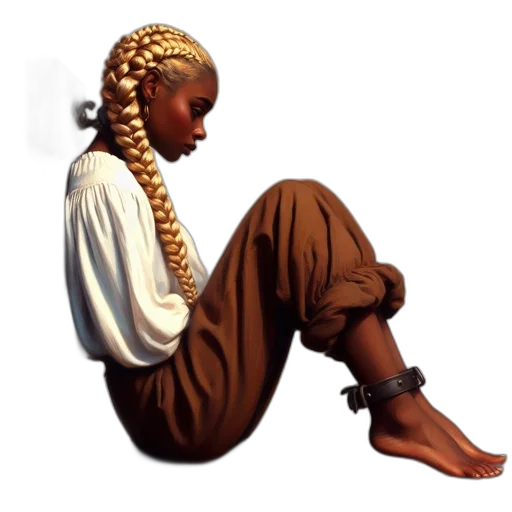 hair, jewelry, crown, shoes, photorealistic, concept art, pixel art, oil painting transparent PNG cut-out
