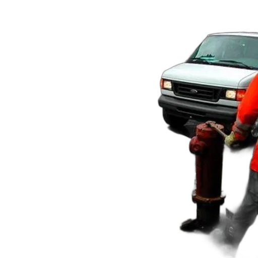 car, concept art, worker, orange transparent PNG cut-out