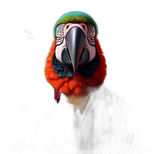 animal, mask, face, creature, photorealistic, concept art, watercolor, oil painting transparent PNG cut-out
