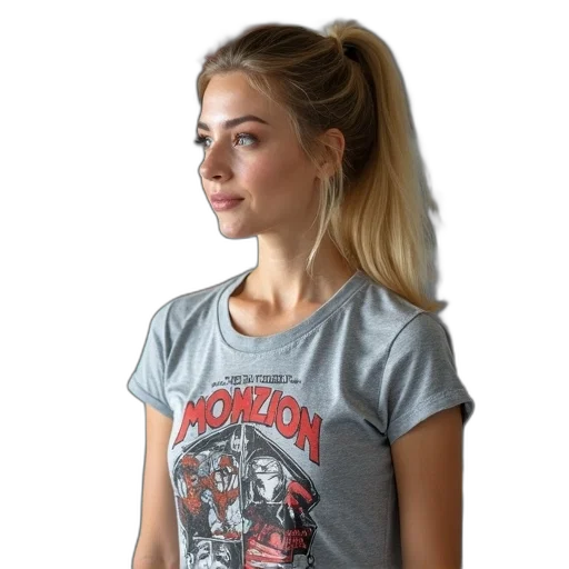 face, staff, hair, photorealistic, 3d render, cartoon, fantasy art, woman transparent PNG cut-out