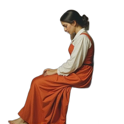 dress, staff, furniture, jewelry transparent PNG cut-out