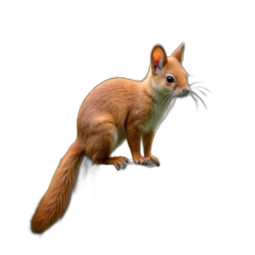 animal, creature, staff, hair, 3d render, concept art, photorealistic, pixel art transparent PNG cut-out