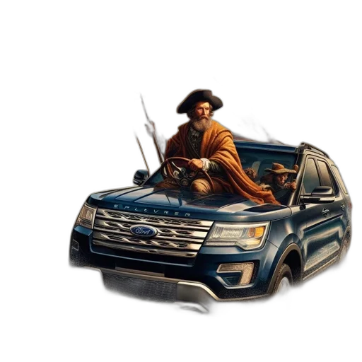 car, weapon, concept art, fantasy art, photorealistic, 3d render, 18th-century, man transparent PNG cut-out