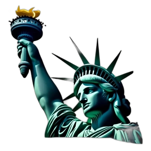 crown, staff, photorealistic, 3d render transparent PNG cut-out