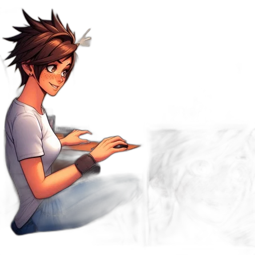 staff, concept art, pixel art, fantasy art, anime, fire, fog, outer space transparent PNG cut-out