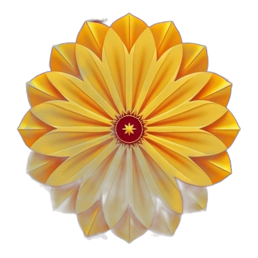 flower, crown, jewelry, staff, 3d render, photorealistic, pixel art, golden transparent PNG cut-out