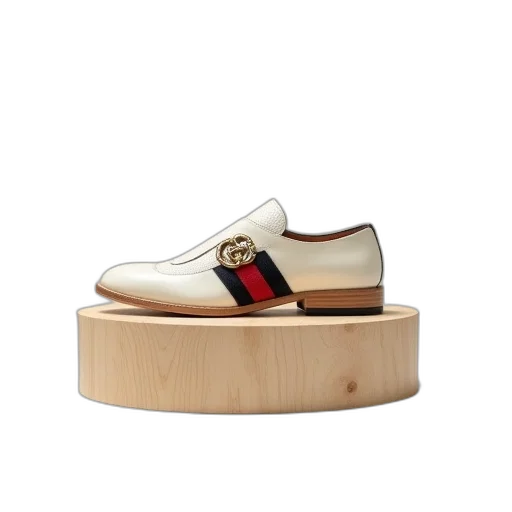 shoes, furniture, 3d render, gucci transparent PNG cut-out