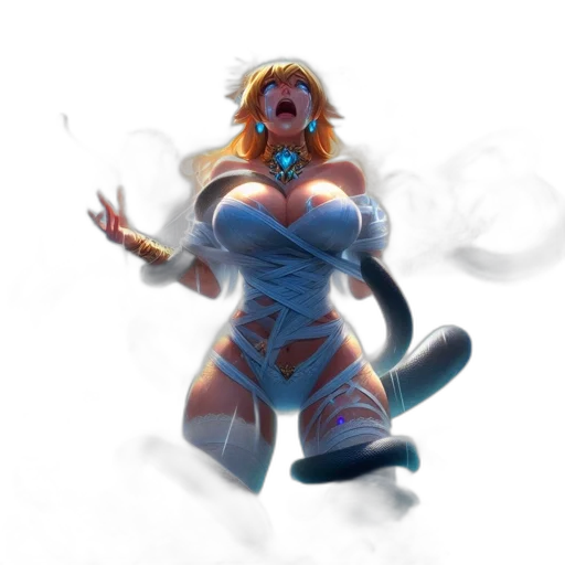 mask, staff, robot, dress, concept art, fantasy art, comic book art, pixel art transparent PNG cut-out