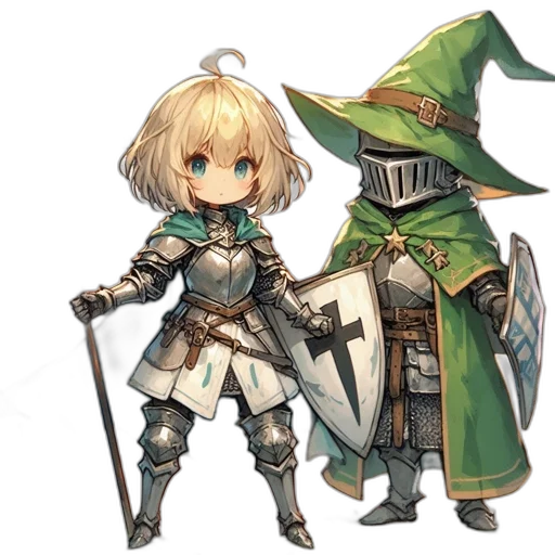 sword, weapon, staff, concept art, fantasy art, pixel art, anime, green transparent PNG cut-out