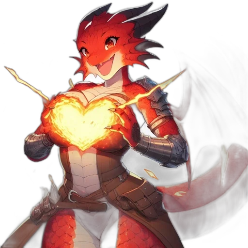 dragon, staff, weapon, concept art, fantasy art, pixel art, comic book art, fire transparent PNG cut-out