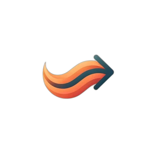 staff, 3d render, colorful, image, features, fluid, multi-colored, arrow transparent PNG cut-out