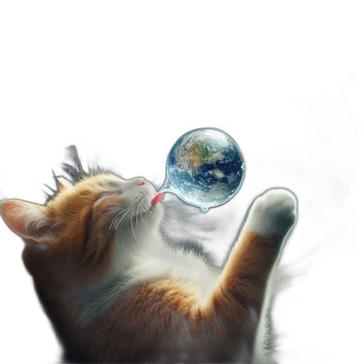 staff, animal, creature, concept art, photorealistic, fantasy art, watercolor, outer space transparent PNG cut-out