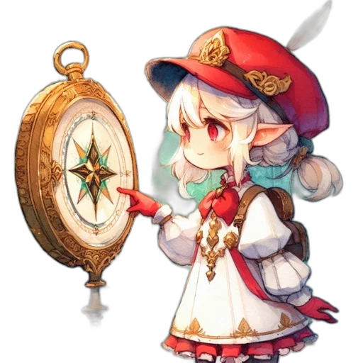 staff, weapon, sword, hat, concept art, fantasy art, pixel art, anime transparent PNG cut-out