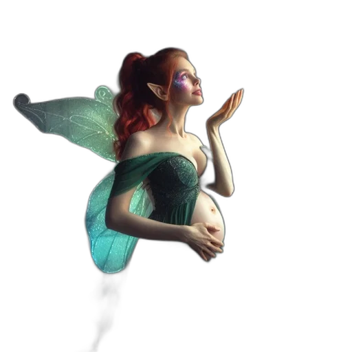 creature, dragon, staff, dress, concept art, 3d render, fantasy art, pixel art transparent PNG cut-out