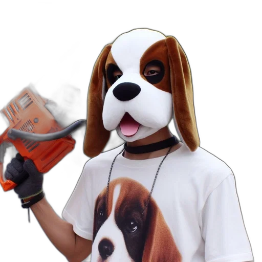 animal, staff, creature, hat, photorealistic, 3d render, concept art, cartoon transparent PNG cut-out