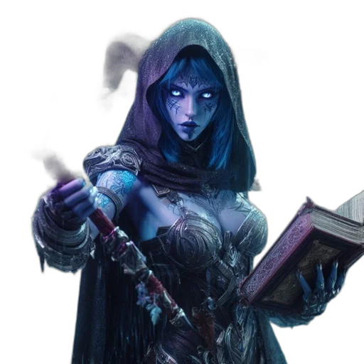 staff, sword, face, weapon, fantasy art, concept art, comic book art, cyberpunk transparent PNG cut-out