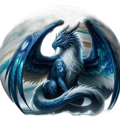 dragon, staff, creature, animal, fantasy art, concept art, pixel art, photorealistic transparent PNG cut-out
