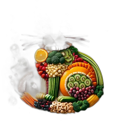jewelry, food, crown, hat, photorealistic, 3d render, artistic, creation transparent PNG cut-out