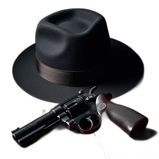 hat, weapon, jacket, staff transparent PNG cut-out