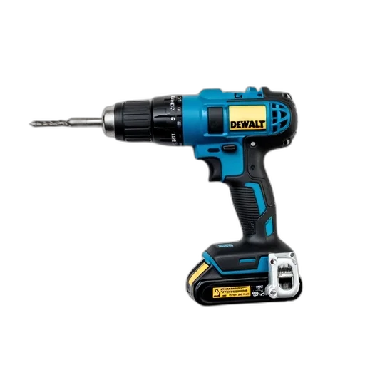 weapon, staff, blue, black, electric, drill, bit, attached transparent PNG cut-out