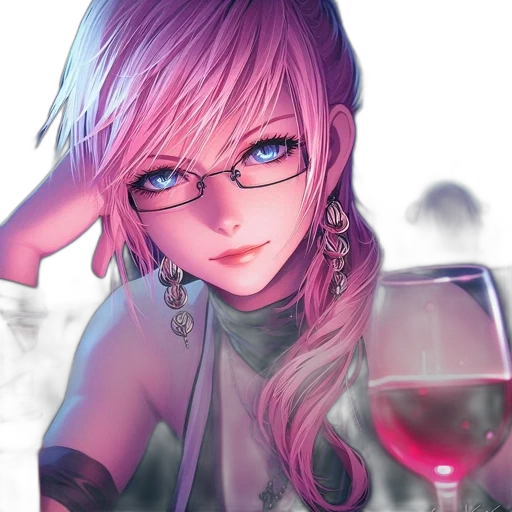 face, staff, dress, jewelry, fantasy art, anime, concept art, cyberpunk transparent PNG cut-out
