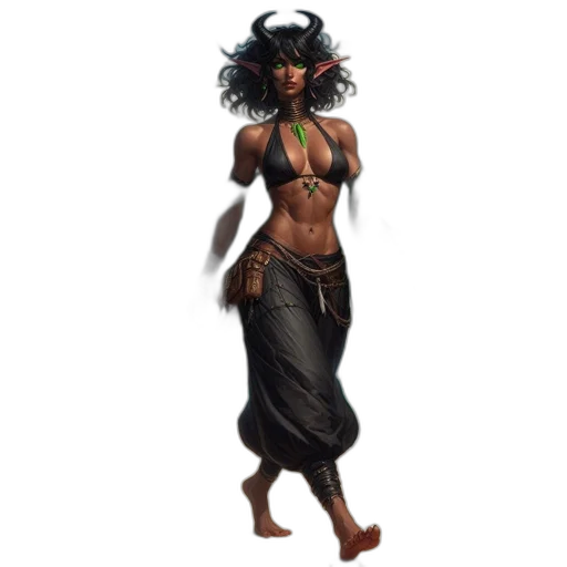 concept art, fantasy art, comic book art, pixel art, earth tones, enchanting, figure, elfin transparent PNG cut-out
