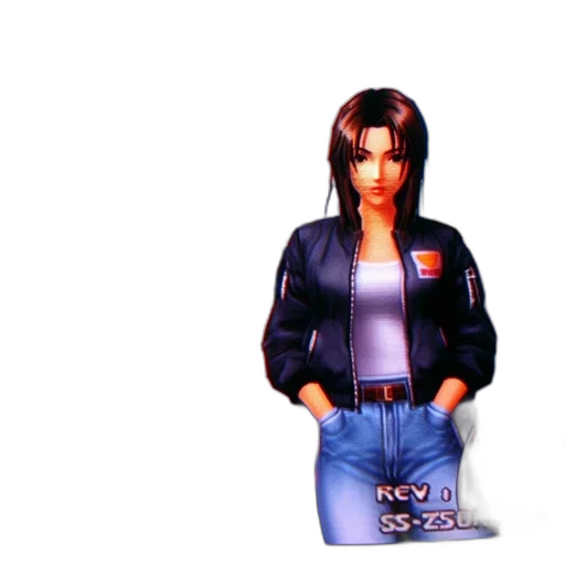 jacket, robot, vaporwave, concept art, pixel art, photorealistic, in-game, shot transparent PNG cut-out